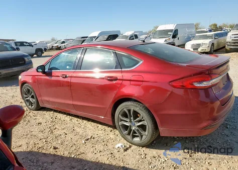 2018 Ford Fusion Se z USA, uszkodzony, nr VIN 3FA6P0HD9JR158406